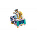 LEGO Box Gioielli Di Jasmine - 43295, Giocattolo Di Aladdin, 2 Mini Bamboline, 2 Anelli E Lampada, Regalo 6+