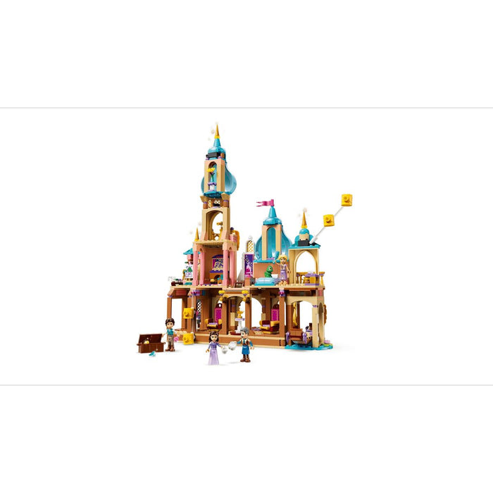 LEGO Il Castello Di Rapunzel - 43297, Giocattolo Con 4 Mini Bamboline E Figura Di Pascal, Regalo Bambine 6+