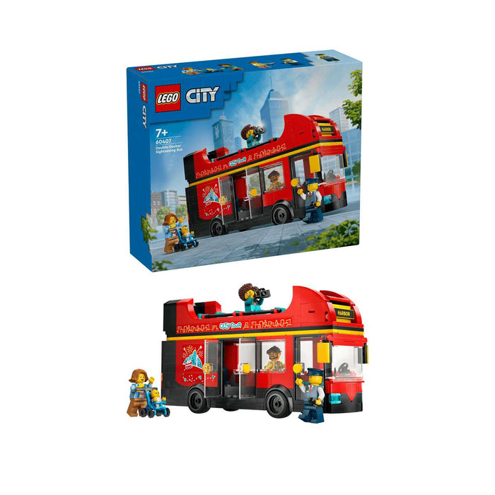 LEGO Autobus Turistico Rosso A Due Piani - 60407