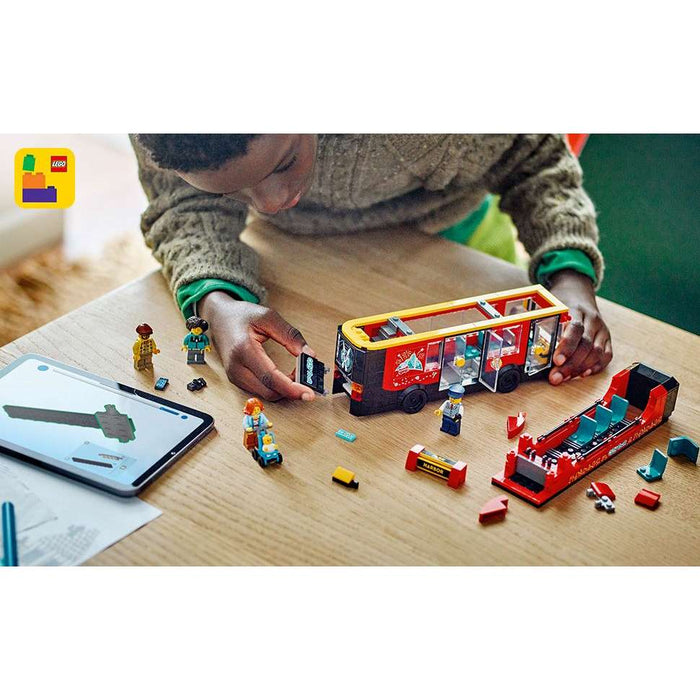 LEGO Autobus Turistico Rosso A Due Piani - 60407