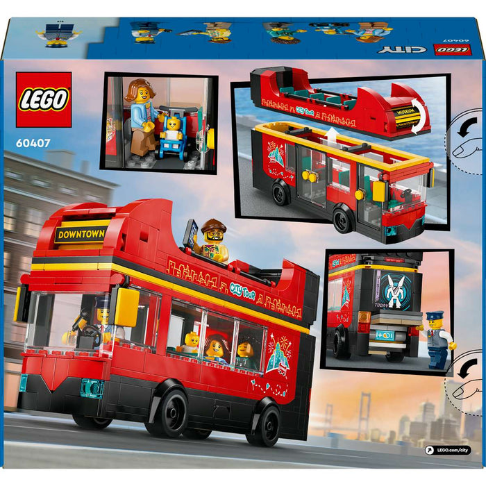 LEGO Autobus Turistico Rosso A Due Piani - 60407