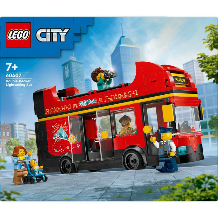 LEGO Autobus Turistico Rosso A Due Piani - 60407