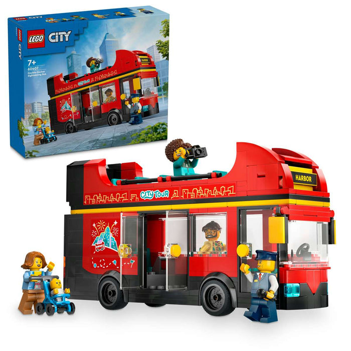 LEGO Autobus Turistico Rosso A Due Piani - 60407