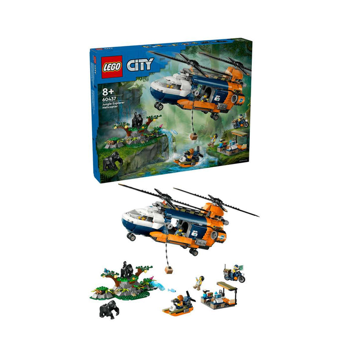 LEGO Elicottero Dell’Esploratore Della Giungla - 60437