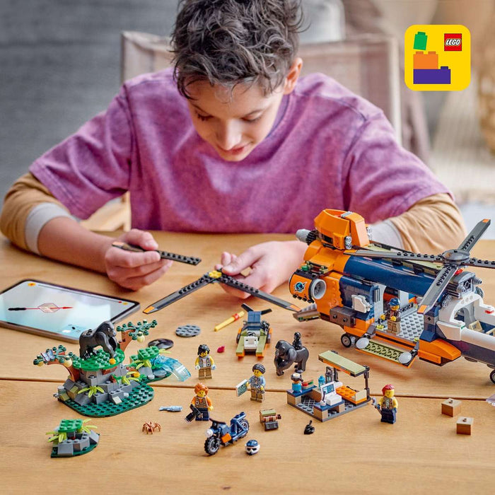 LEGO Elicottero Dell’Esploratore Della Giungla - 60437