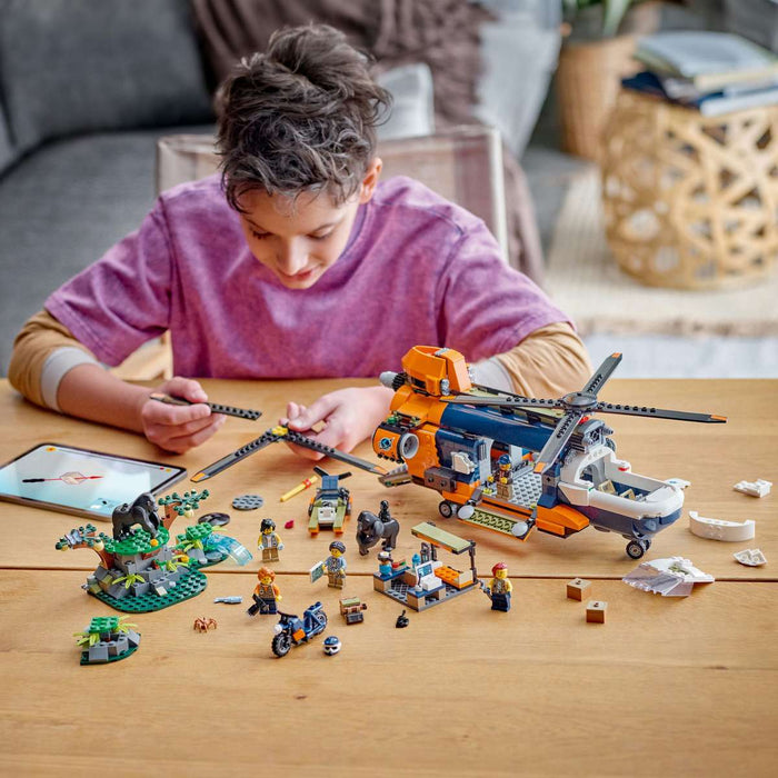 LEGO Elicottero Dell’Esploratore Della Giungla - 60437