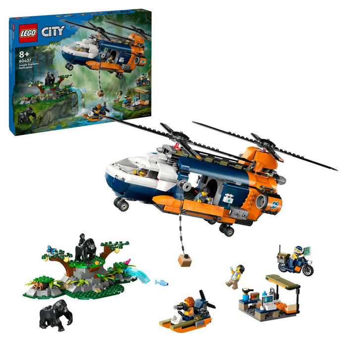 LEGO Elicottero Dell’Esploratore Della Giungla - 60437