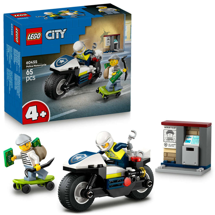 LEGO Inseguimento Della Moto Della Polizia - 60455
