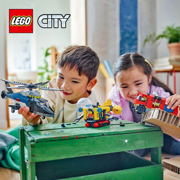 LEGO Elicottero Autopompa E Sottomarino - 60462