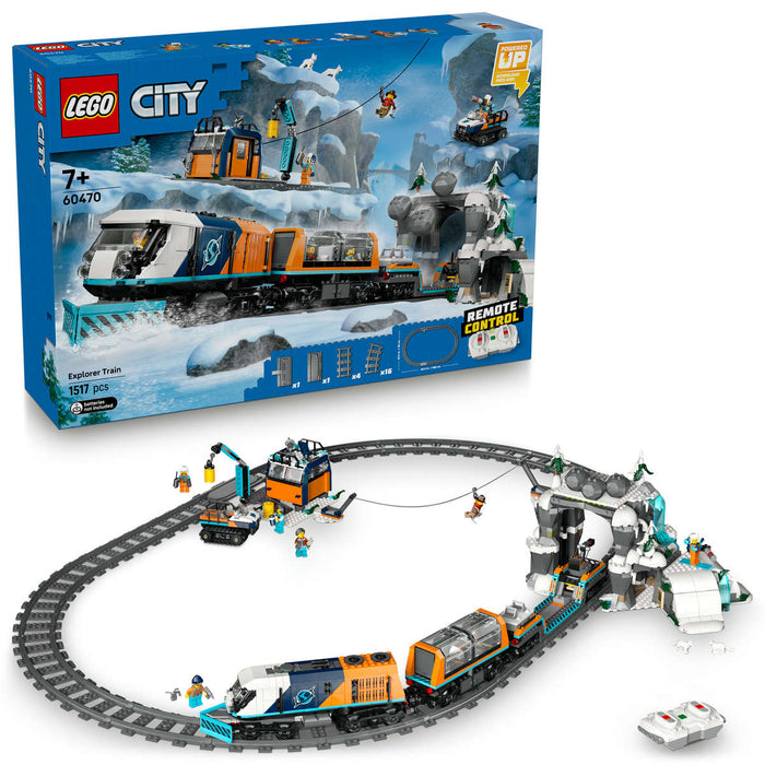 LEGO Treno Espresso Artico Degli Esploratori - 60470