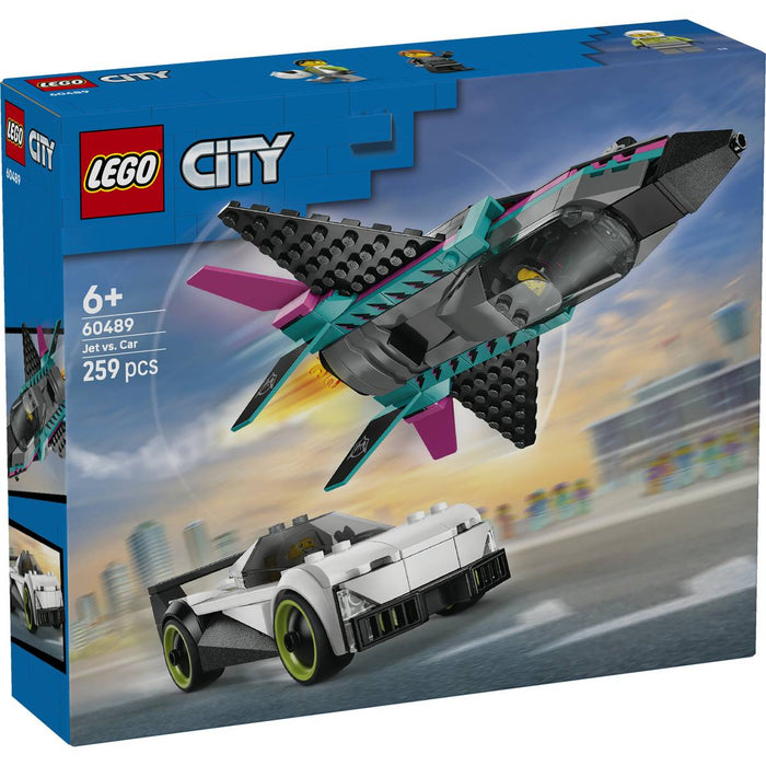 LEGO Jet Contro Auto Sportiva - 60489