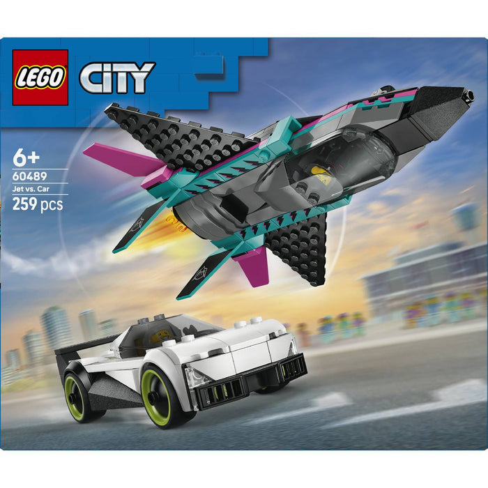 LEGO Jet Contro Auto Sportiva - 60489