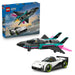 LEGO Jet Contro Auto Sportiva - 60489