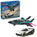 LEGO Jet Contro Auto Sportiva - 60489