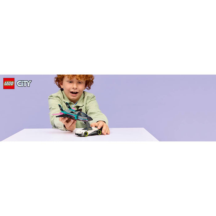 LEGO Jet Contro Auto Sportiva - 60489