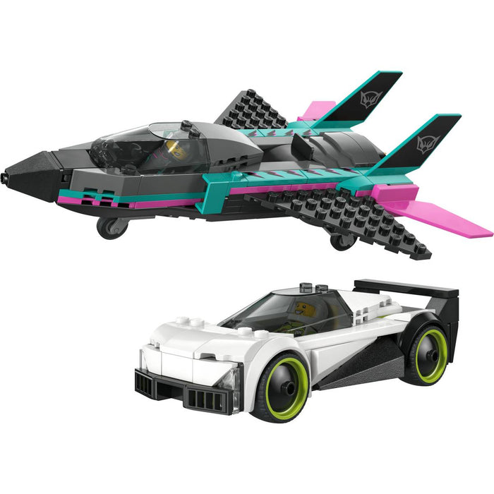 LEGO Jet Contro Auto Sportiva - 60489