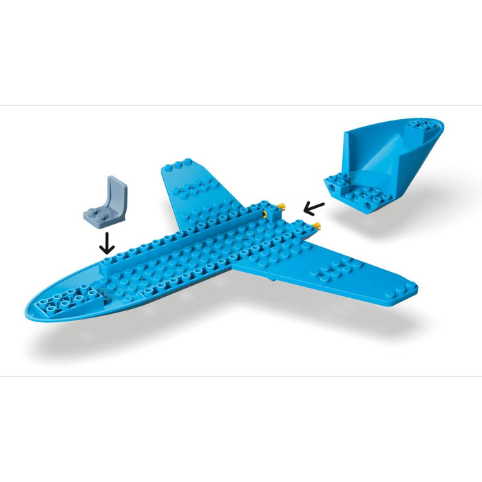 LEGO Jet Passeggeri - 60492, Modellino Di Aereo Giocattolo Con 4 Minifigure E Accessori, Giochi Didattici, Regalo Per 4+