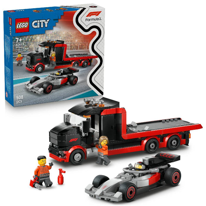 LEGO Display Truck F1® Con Auto Da Corsa Audi F1® - 60493