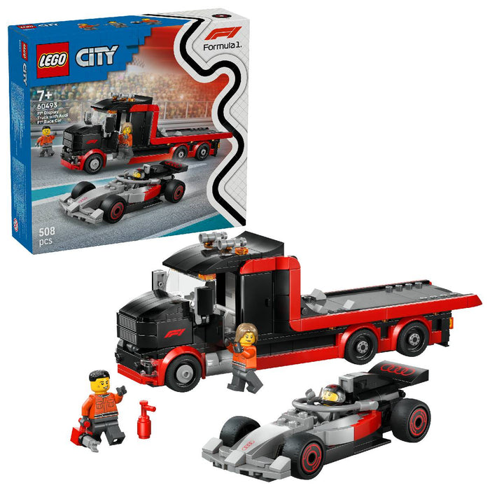 LEGO Display Truck F1® Con Auto Da Corsa Audi F1® - 60493