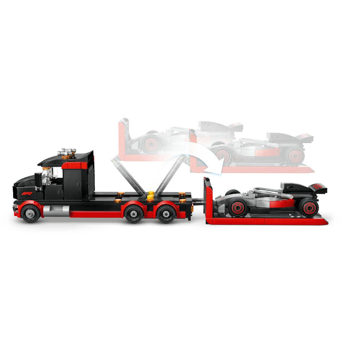 LEGO Display Truck F1® Con Auto Da Corsa Audi F1® - 60493