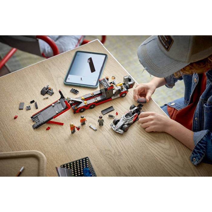 LEGO Display Truck F1® Con Auto Da Corsa Audi F1® - 60493