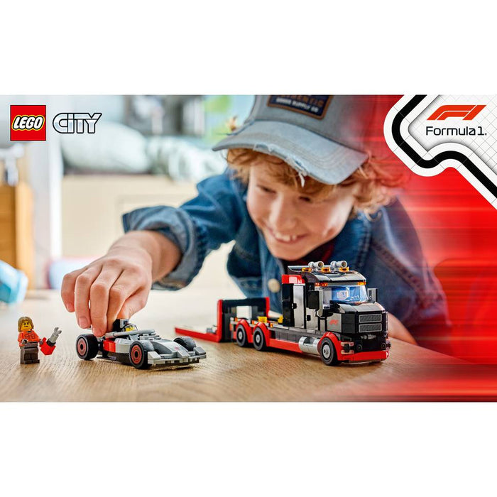 LEGO Display Truck F1® Con Auto Da Corsa Audi F1® - 60493
