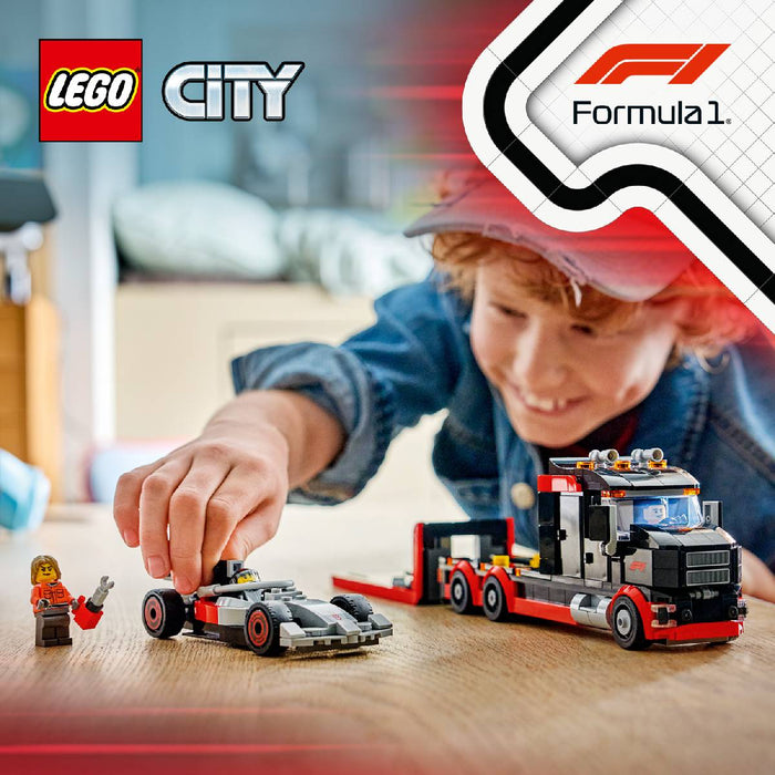 LEGO Display Truck F1® Con Auto Da Corsa Audi F1® - 60493