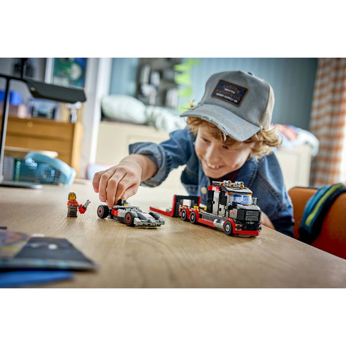 LEGO Display Truck F1® Con Auto Da Corsa Audi F1® - 60493