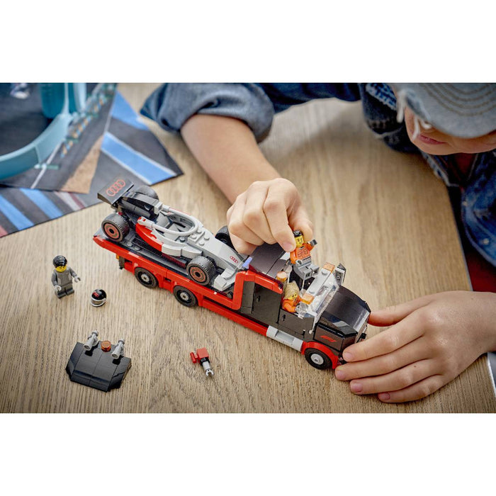 LEGO Display Truck F1® Con Auto Da Corsa Audi F1® - 60493