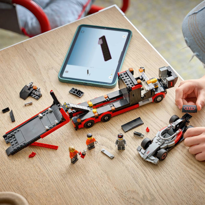 LEGO Display Truck F1® Con Auto Da Corsa Audi F1® - 60493