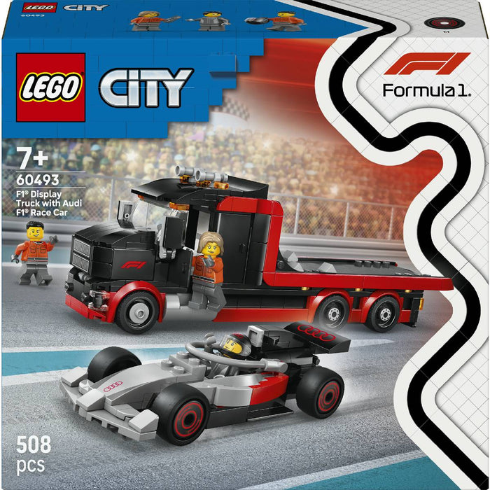 LEGO Display Truck F1® Con Auto Da Corsa Audi F1® - 60493