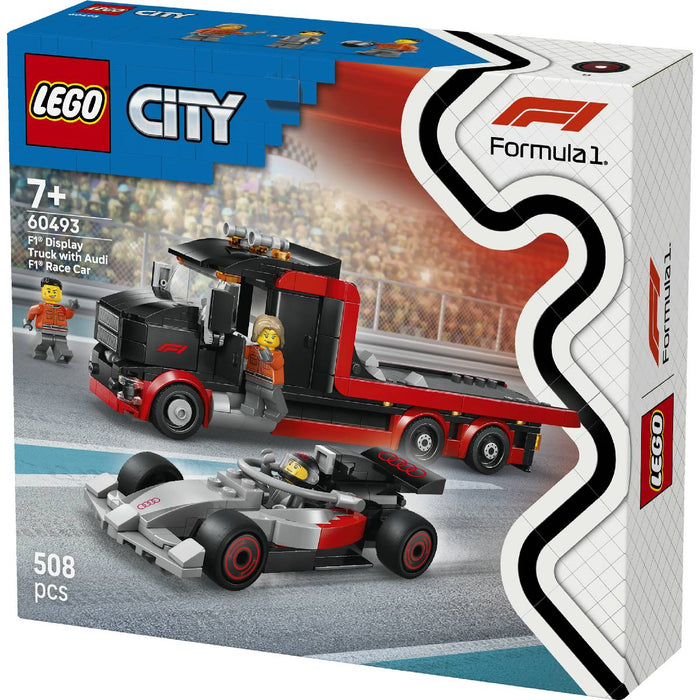 LEGO Display Truck F1® Con Auto Da Corsa Audi F1® - 60493