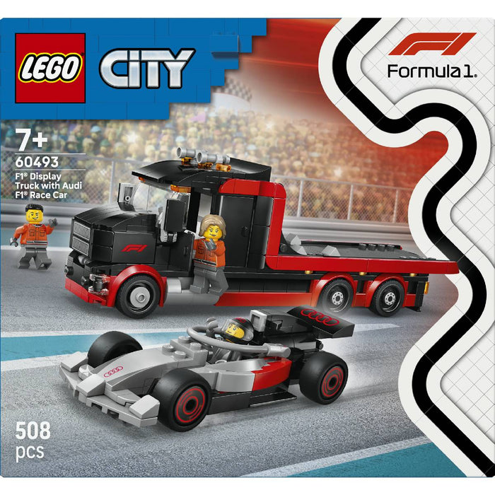 LEGO Display Truck F1® Con Auto Da Corsa Audi F1® - 60493