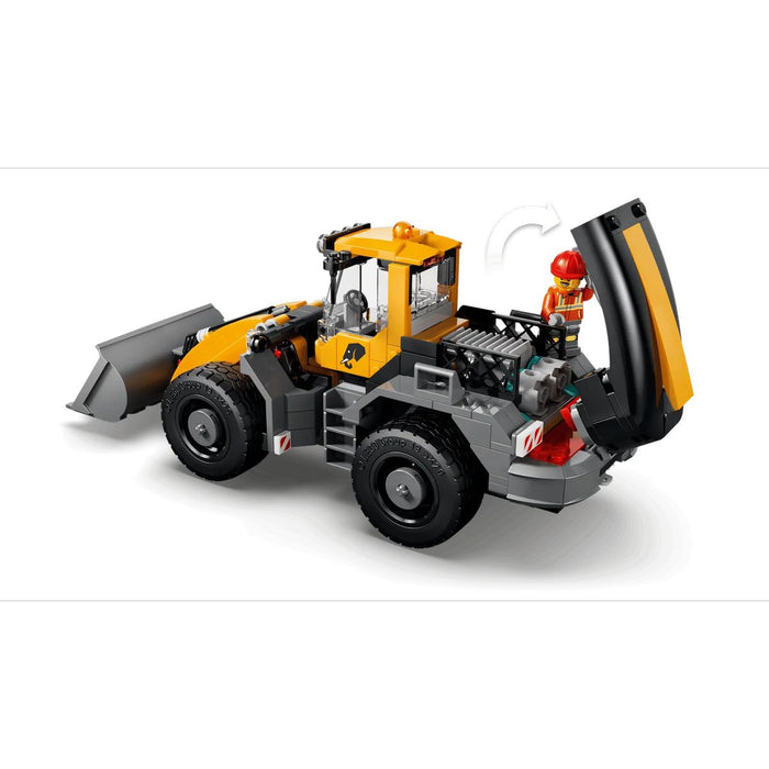 LEGO Camion Ribaltabile E Pala Meccanica - 60494, Veicoli Giocattolo Con Funzioni E 3 Minifigure, Regalo Per Bambini Da 8+