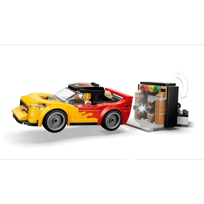 LEGO Centro Di Consegna Pizze Con Veicoli - 60496, Con Macchina Giocattolo, Scooter, Drone E Cabinato Arcade, Regalo Da 6+