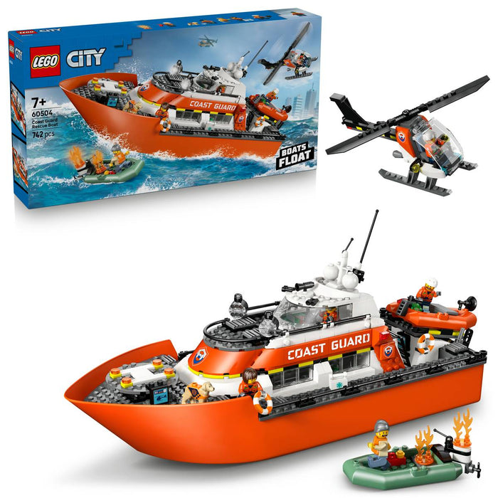 LEGO Motoscafo Di Soccorso Ed Elicottero Della Guardia Costiera - 60504