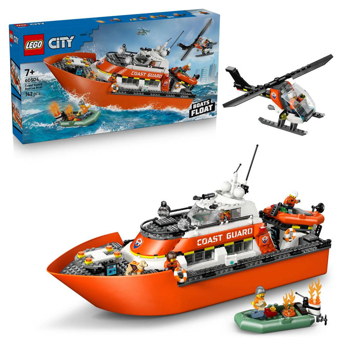LEGO Motoscafo Di Soccorso Ed Elicottero Della Guardia Costiera - 60504