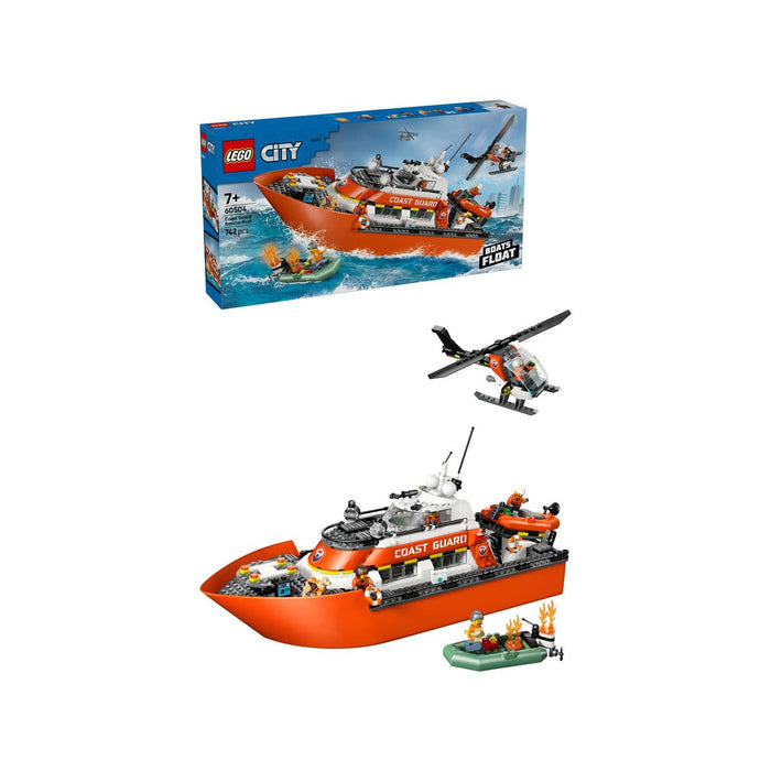 LEGO Motoscafo Di Soccorso Ed Elicottero Della Guardia Costiera - 60504