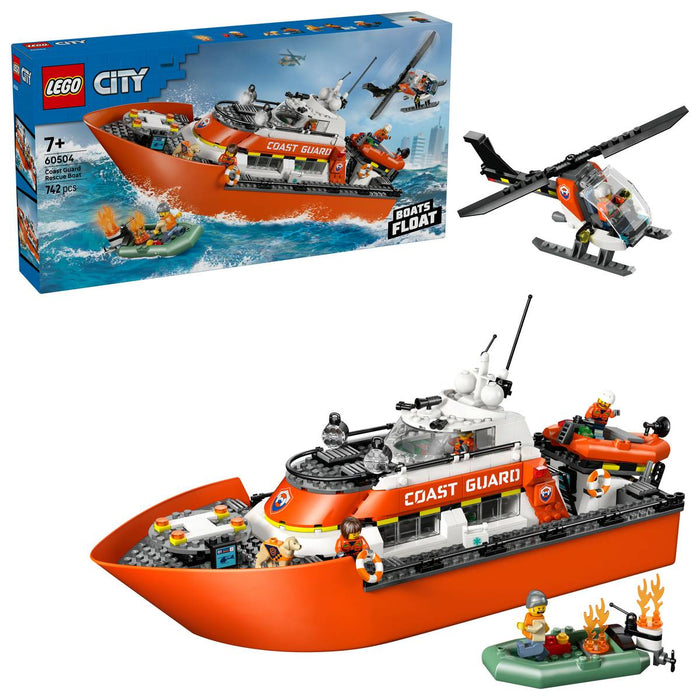 LEGO Motoscafo Di Soccorso Ed Elicottero Della Guardia Costiera - 60504