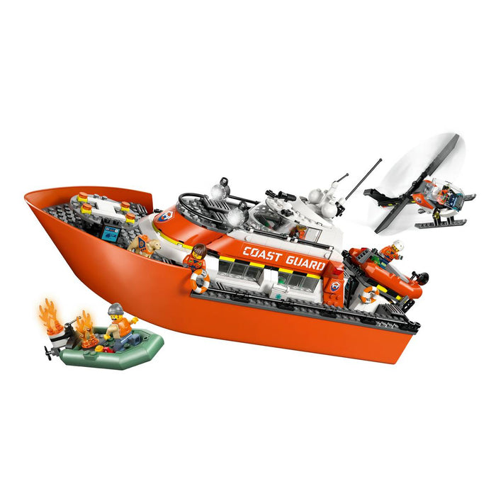 LEGO Motoscafo Di Soccorso Ed Elicottero Della Guardia Costiera - 60504