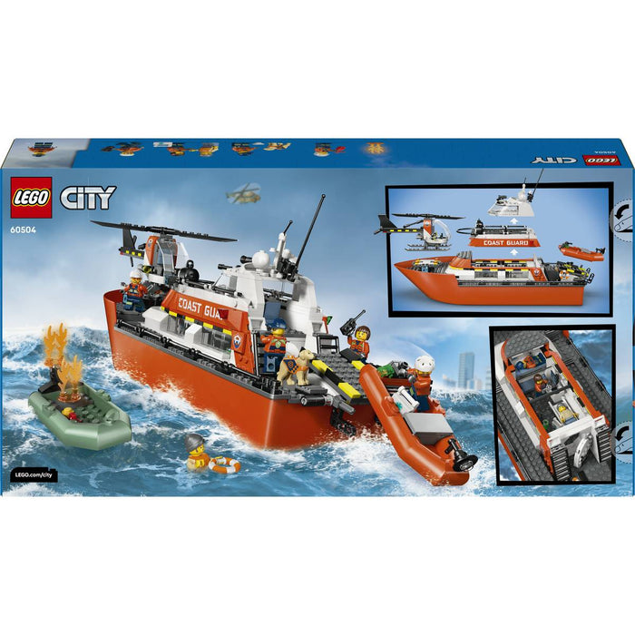 LEGO Motoscafo Di Soccorso Ed Elicottero Della Guardia Costiera - 60504