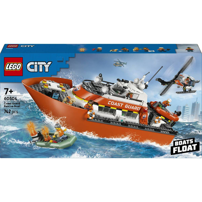 LEGO Motoscafo Di Soccorso Ed Elicottero Della Guardia Costiera - 60504
