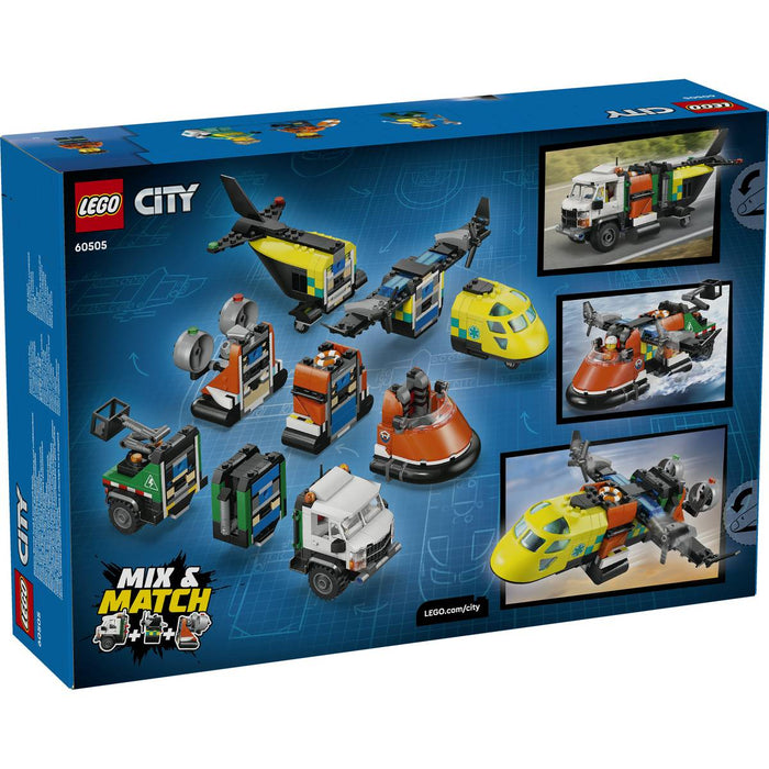 LEGO Remix Aereo Camion Di Servizio E Hovercraft - 60505