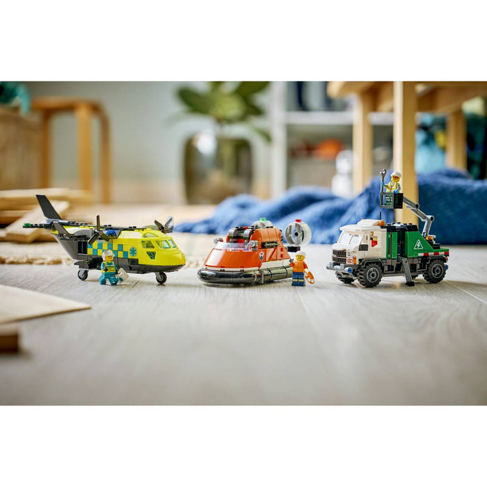 LEGO Remix Aereo Camion Di Servizio E Hovercraft - 60505