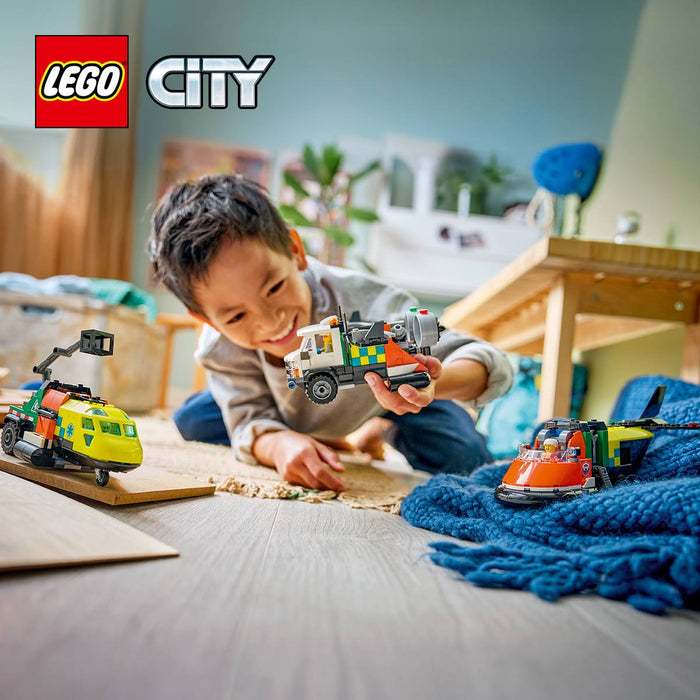 LEGO Remix Aereo Camion Di Servizio E Hovercraft - 60505