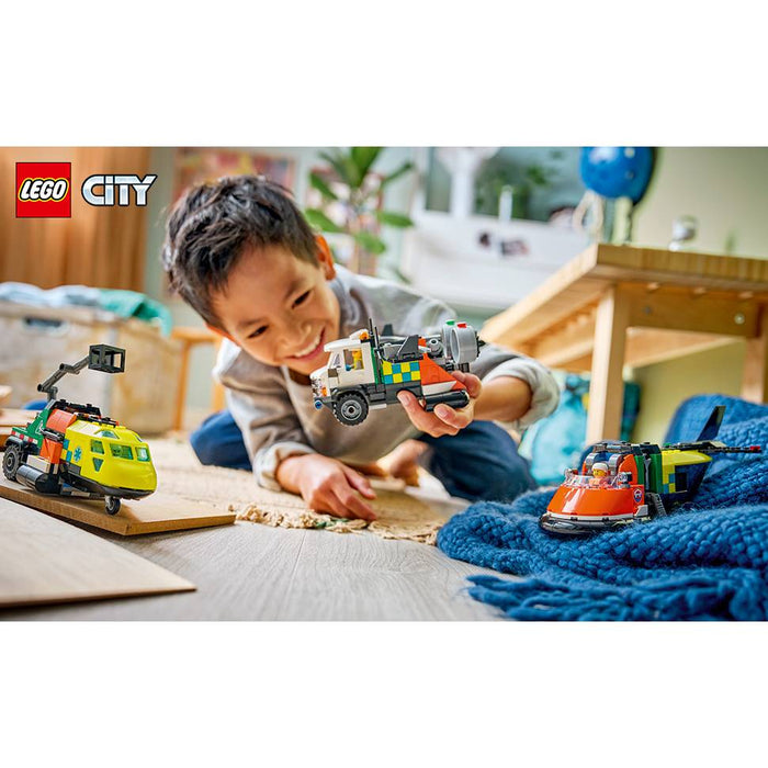 LEGO Remix Aereo Camion Di Servizio E Hovercraft - 60505