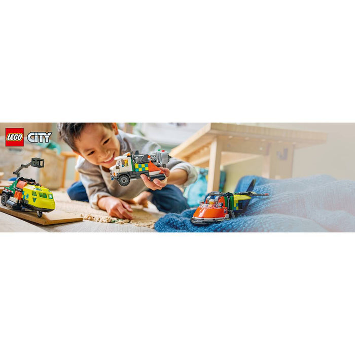 LEGO Remix Aereo Camion Di Servizio E Hovercraft - 60505