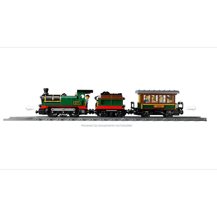 LEGO Treno A Vapore Vintage - 60511, Giocattolo Stem Con Stazione, Binari, Cabina Di Comando E Segnale Di Stop, Regalo 7+