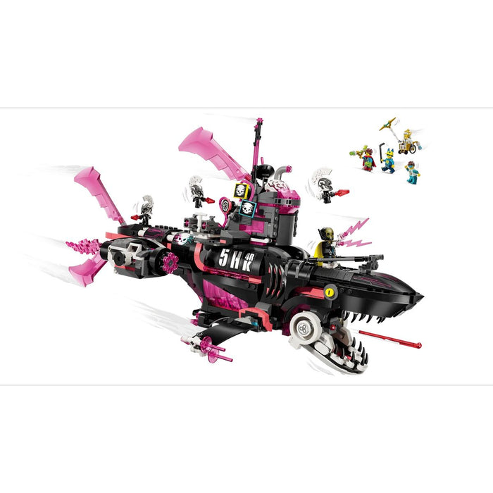 LEGO 2 In 1 Sottomarino-Squalo Nightmare - 71500, Giocattolo Modulare Con 2 Opzioni Di Costruzione Per Bambini Da 9+