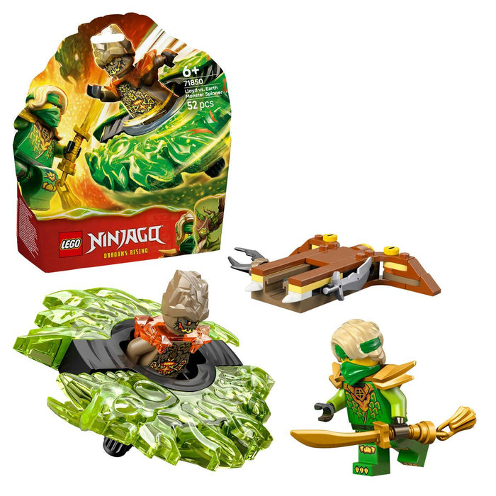 LEGO Lloyd Contro Spinner Mostro Della Terra - 71850